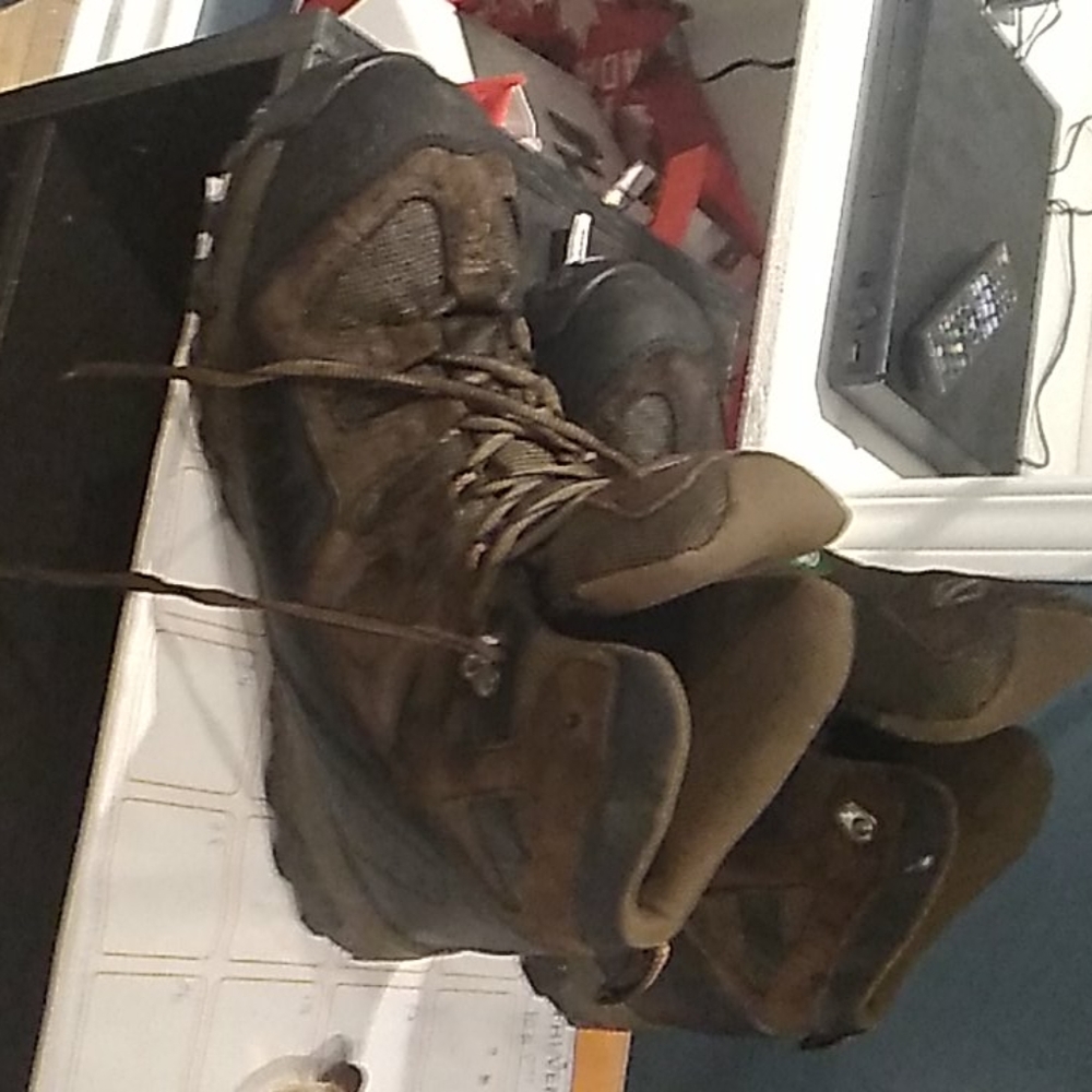 Work boots steel toe certified any job size 13 lik